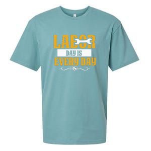 Labor Day Is Every Day Labor Day Gift Sueded Cloud Jersey T-Shirt