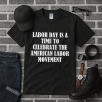 Labor Day Is A Time To Celebrate The American Labor Movement Tall T-Shirt