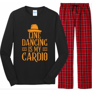 Line Dancing Is My Cardio T Long Sleeve Pajama Set