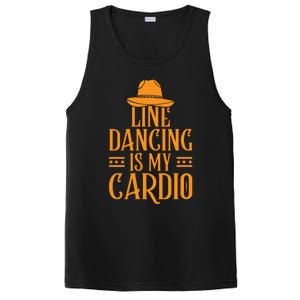 Line Dancing Is My Cardio T PosiCharge Competitor Tank