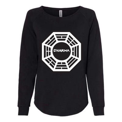 Lost Dharma Initiative Gift Womens California Wash Sweatshirt