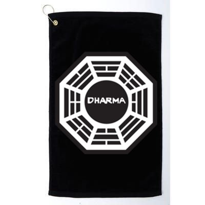 Lost Dharma Initiative Gift Platinum Collection Golf Towel