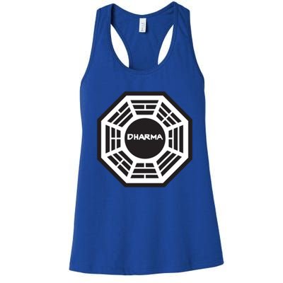 Lost Dharma Initiative Gift Women's Racerback Tank