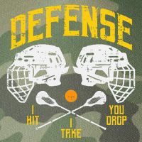 Lacrosse Defense I Hit Take You Drop Lax Player Legacy Tie Dye Trucker Hat