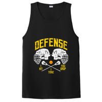 Lacrosse Defense I Hit Take You Drop Lax Player PosiCharge Competitor Tank