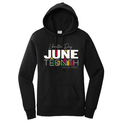 Liberation Day Juneteenth Commemorative Graphic Women's Pullover Hoodie