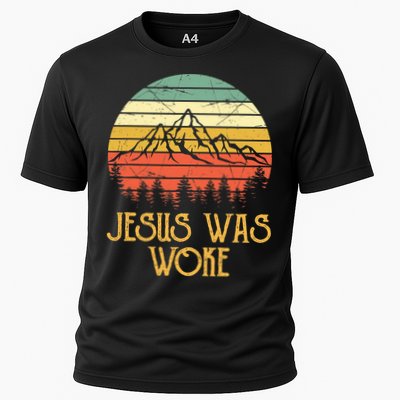 Liberal Democrat Jesus Was Woke Christian Performance Shirt