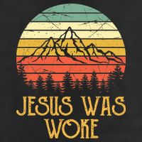 Liberal Democrat Jesus Was Woke Christian Adult Drive Performance Visor