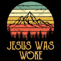 Liberal Democrat Jesus Was Woke Christian Zip Tote Bag