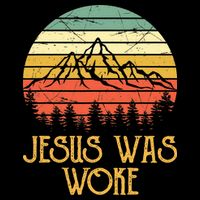 Liberal Democrat Jesus Was Woke Christian Cooling Performance Crew T-Shirt