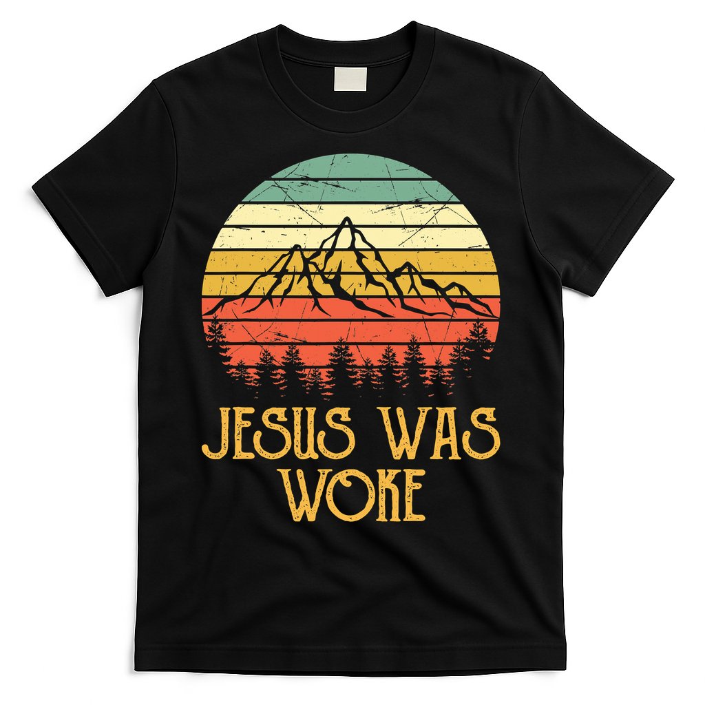 Liberal Democrat Jesus Was Woke Christian T-Shirt