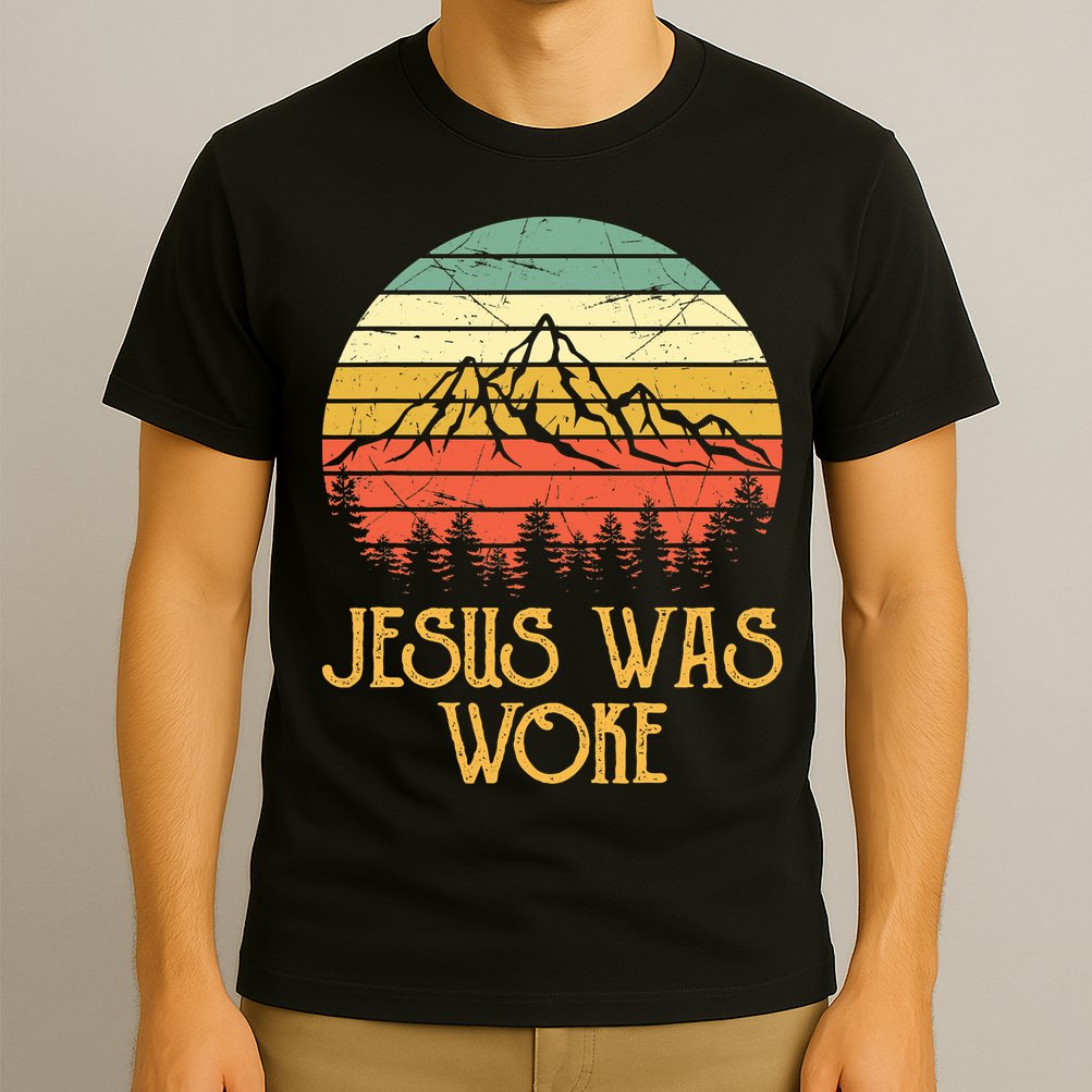 Liberal Democrat Jesus Was Woke Christian T-Shirt