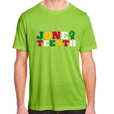 Liberation Day Juneteenth Commemoration Adult ChromaSoft Performance T-Shirt