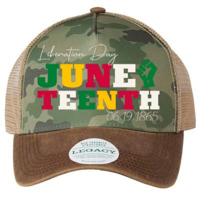 Liberation Day Juneteenth Commemoration Legacy Tie Dye Trucker Hat