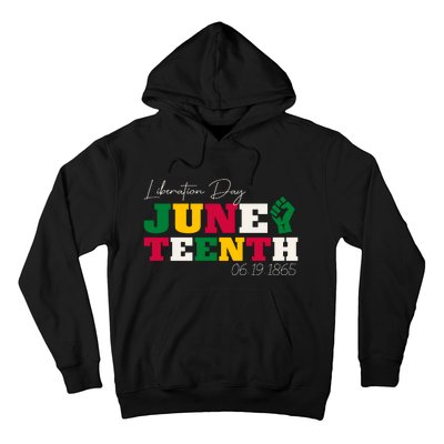 Liberation Day Juneteenth Commemoration Hoodie