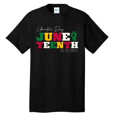 Liberation Day Juneteenth Commemoration Tall T-Shirt