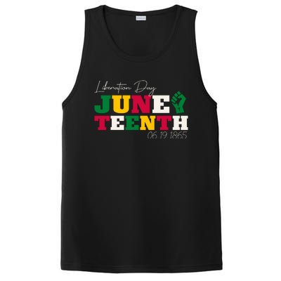 Liberation Day Juneteenth Commemoration PosiCharge Competitor Tank