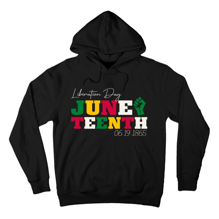 Liberation Day Juneteenth Commemoration Tall Hoodie