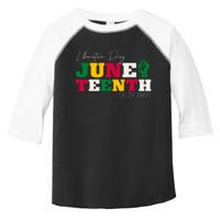 Liberation Day Juneteenth Commemoration Toddler Fine Jersey T-Shirt