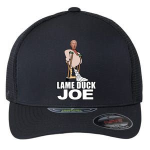 Lame Duck Joe Biden Funny Flexfit Unipanel Trucker Cap