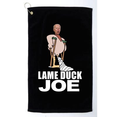 Lame Duck Joe Biden Funny Golf Towel