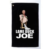 Lame Duck Joe Biden Funny Golf Towel