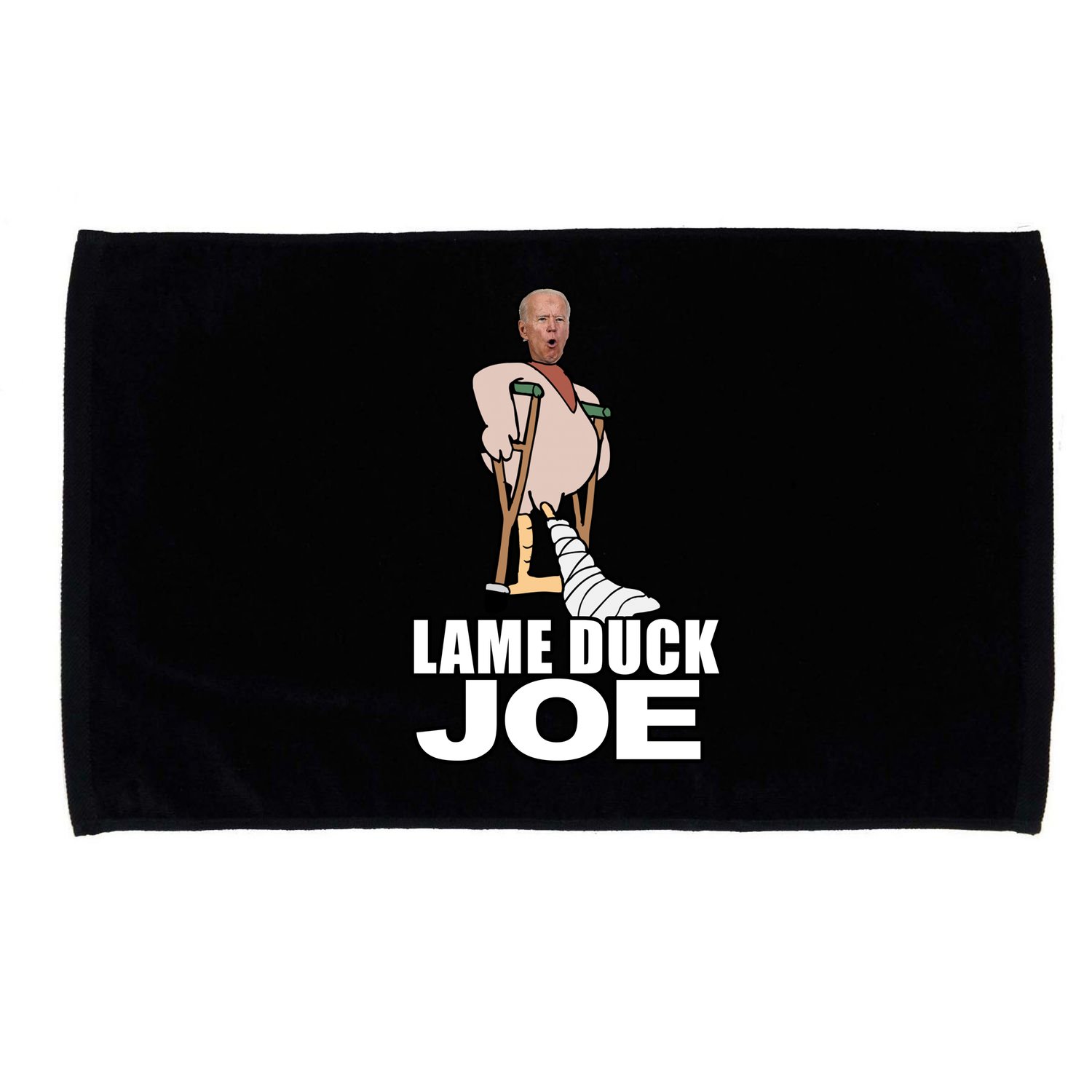 Lame Duck Joe Biden Funny Microfiber Hand Towel