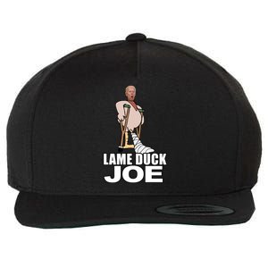 Lame Duck Joe Biden Funny Wool Snapback Cap