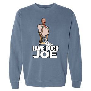 Lame Duck Joe Biden Funny Garment-Dyed Sweatshirt