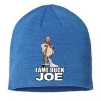 Lame Duck Joe Biden Funny Sustainable Beanie