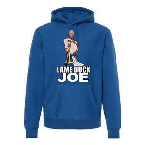 Lame Duck Joe Biden Funny Premium Hoodie