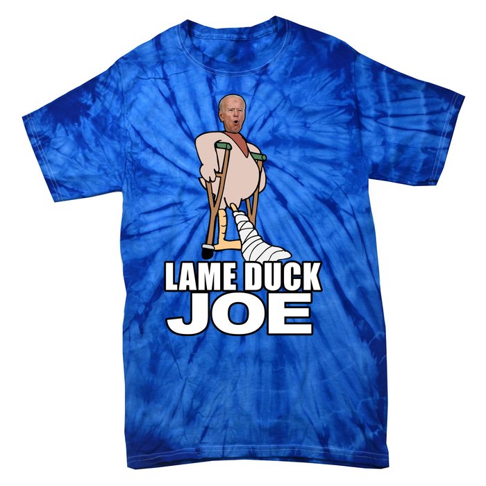 Lame Duck Joe Biden Funny Tie-Dye T-Shirt