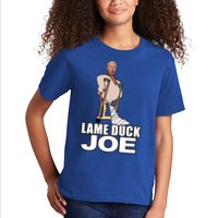 Lame Duck Joe Biden Funny Kids T-Shirt