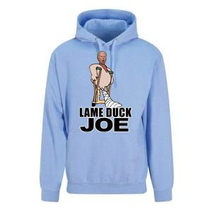 Lame Duck Joe Biden Funny Unisex Surf Hoodie