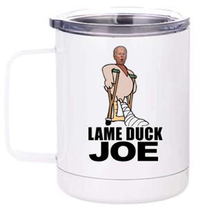 Lame Duck Joe Biden Funny 12 oz Stainless Steel Tumbler Cup