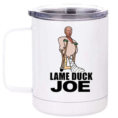 Lame Duck Joe Biden Funny 12 oz Stainless Steel Tumbler Cup