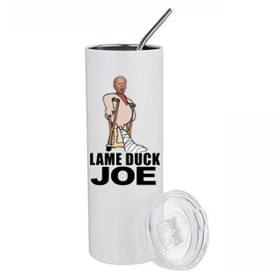 Lame Duck Joe Biden Funny Stainless Steel Tumbler