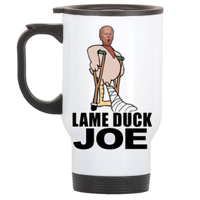 Lame Duck Joe Biden Funny Stainless Steel Travel Mug