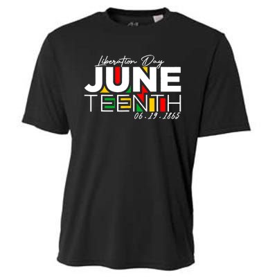 Liberation Day Juneteenth 6 19 1985 Cooling Performance Crew T-Shirt