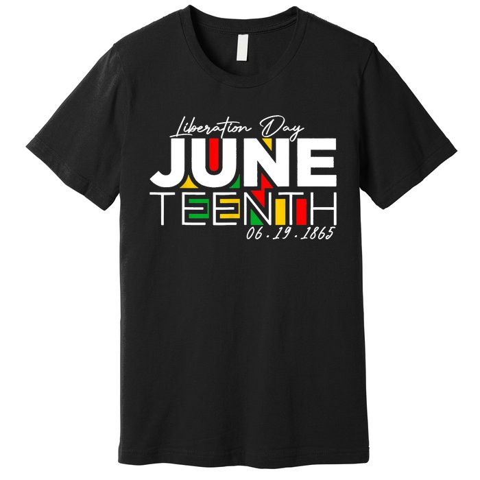 Liberation Day Juneteenth 6 19 1985 Premium T-Shirt