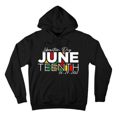 Liberation Day Juneteenth 6 19 1985 Tall Hoodie