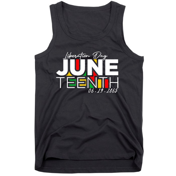 Liberation Day Juneteenth 6 19 1985 Tank Top