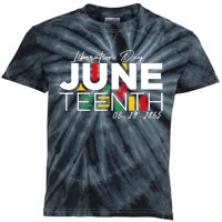 Liberation Day Juneteenth 6 19 1985 Kids Tie-Dye T-Shirt