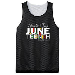 Liberation Day Juneteenth 1865 Black Freedom African Flag Gift African Pride Mesh Reversible Basketball Jersey Tank