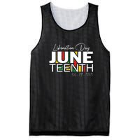 Liberation Day Juneteenth 1865 Black Freedom African Flag Gift African Pride Mesh Reversible Basketball Jersey Tank