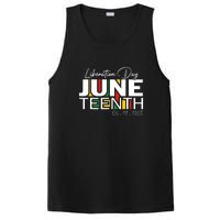 Liberation Day Juneteenth 1865 Black Freedom African Flag Gift African Pride PosiCharge Competitor Tank