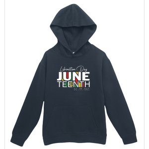 Liberation Day Juneteenth 1865 Black Freedom African Flag Gift African Pride Urban Pullover Hoodie