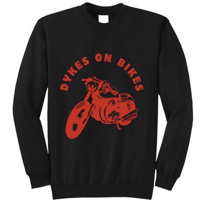 Lesbian D Kes On Bikes Lesbian History Pride Sweatshirt