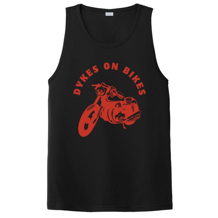 Lesbian D Kes On Bikes Lesbian History Pride PosiCharge Competitor Tank