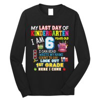 Last Day Kindergarten 1st Grade Here We Come Graduation For Kid Long Sleeve Shirt